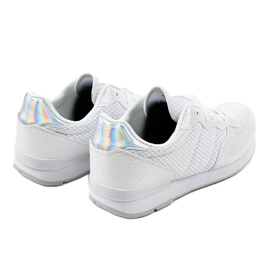 Białe męskie obuwie sportowe 5535A-1 3