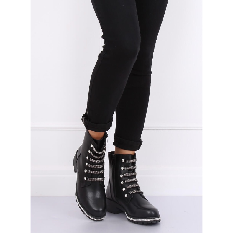 Botki militarne czarne CH1818-1 Black 2