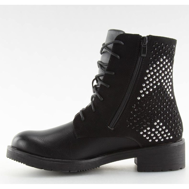 Botki damskie glany czarne FC-H65 Black 1