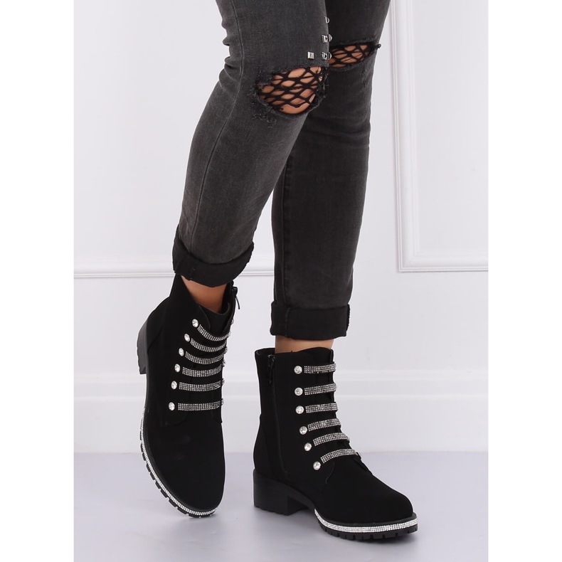 Botki militarne czarne CH1818-2 Black 1