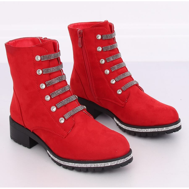 Botki militarne czerwone CH1818-2 Red 2