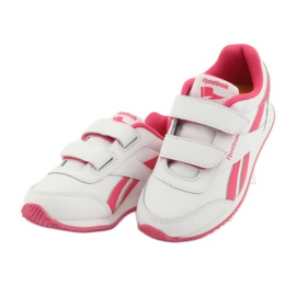 Buty Reebok Royal Classic Jogger 2.0 2V Jr V70469 białe czerwone 3