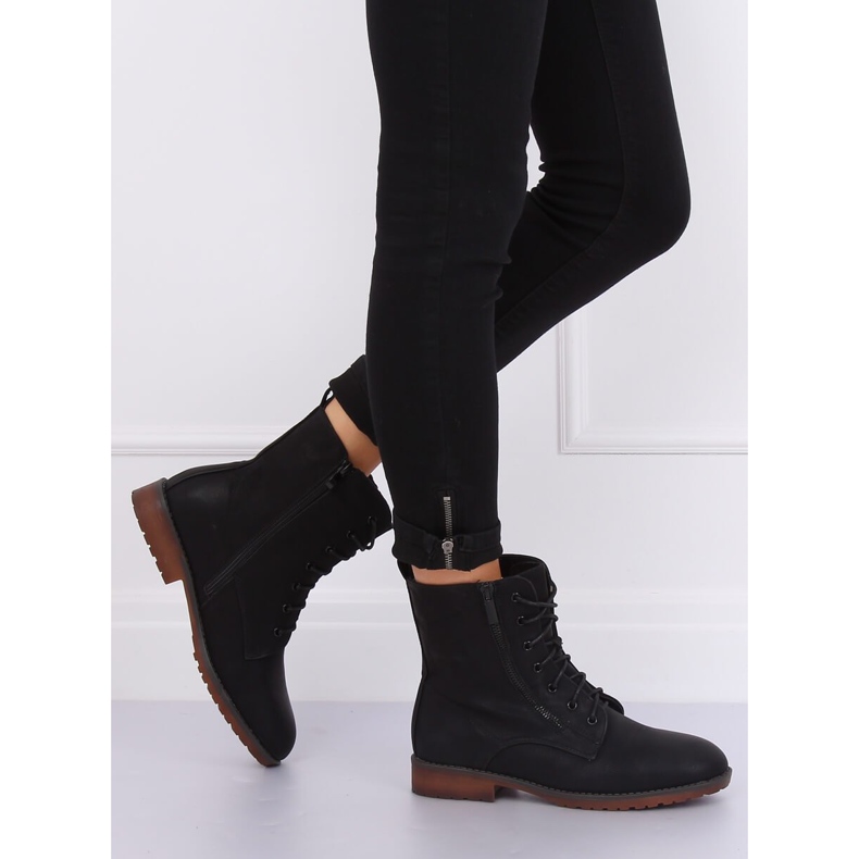 Botki workery czarne W333 Black 2