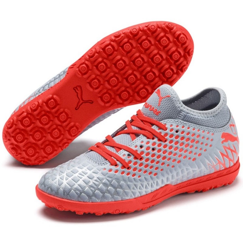 Buty Puma Futrure 4.4 Tt Jr 105699 01 szare 2