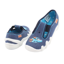 Befado obuwie dziecięce 290X188 niebieskie wielokolorowe 4