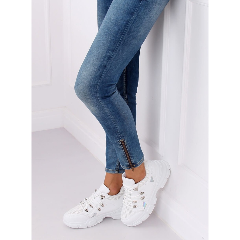 Buty sportowe białe CB19080 White 2