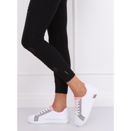 Trampki damskie W-3116 Grey białe 1