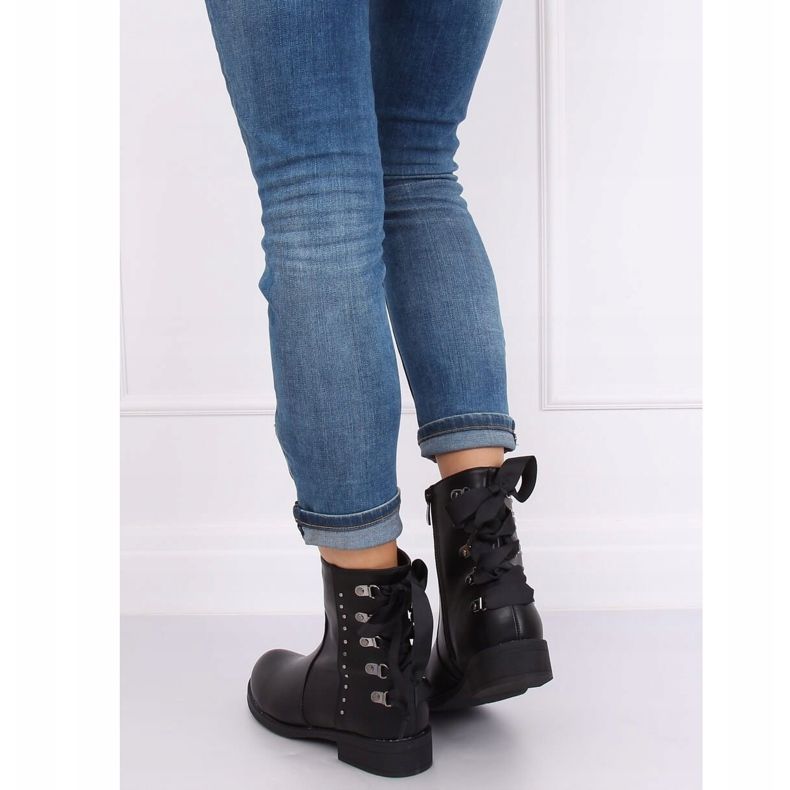 Botki militarne czarne HQ977 Black 2