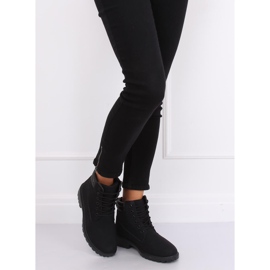 Timberki damskie czarne W-3033 Black 2