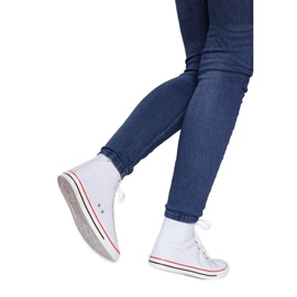 Wysokie Tenisówki SB22 Biały białe 1