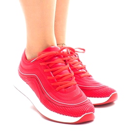 Czerwone obuwie sportowe G-205 2