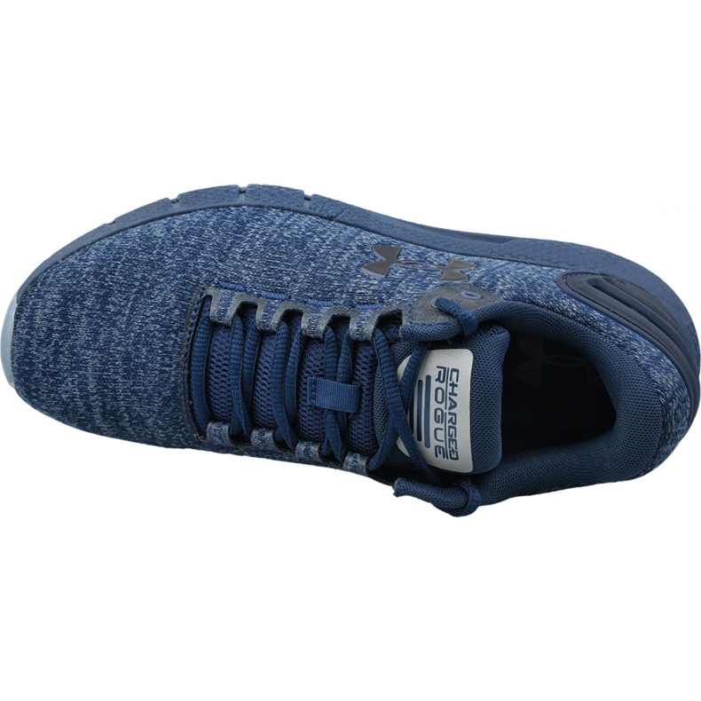 Buty biegowe Under Armour Charged Rogue Twist Ice M 3022674-400 granatowe 2