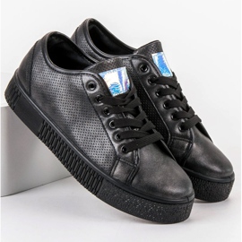 Marquiz Czarne Trampki 1