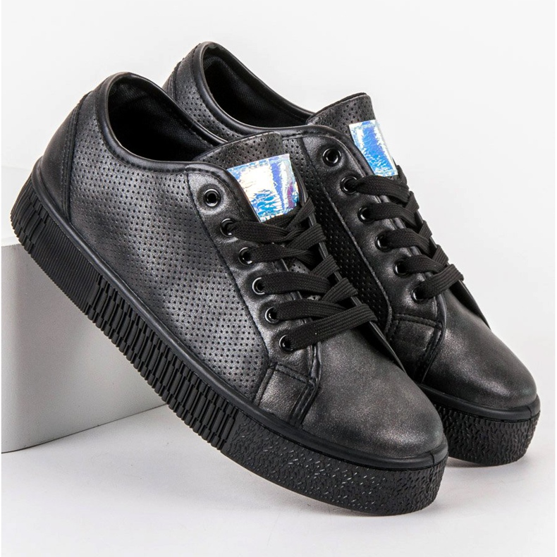 Marquiz Czarne Trampki 1