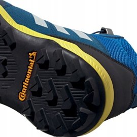 Buty adidas Terrex Mid Gtx Jr BC0596 czarne niebieskie zielone 1