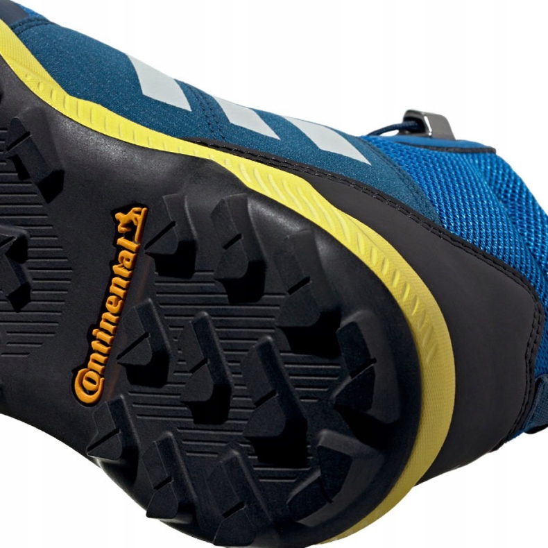 Buty adidas Terrex Mid Gtx Jr BC0596 czarne niebieskie zielone 1