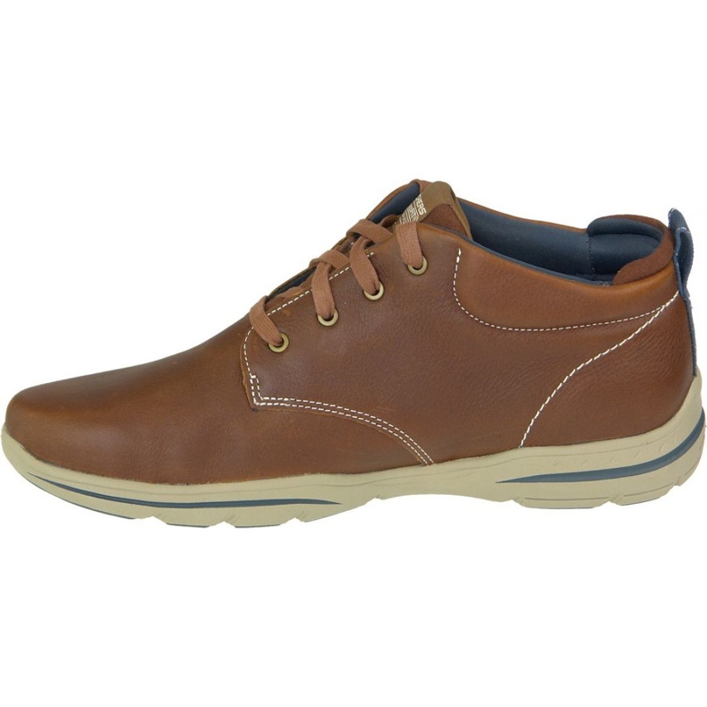 Buty Skechers Harper Melden M 64857-LUG brązowe 1