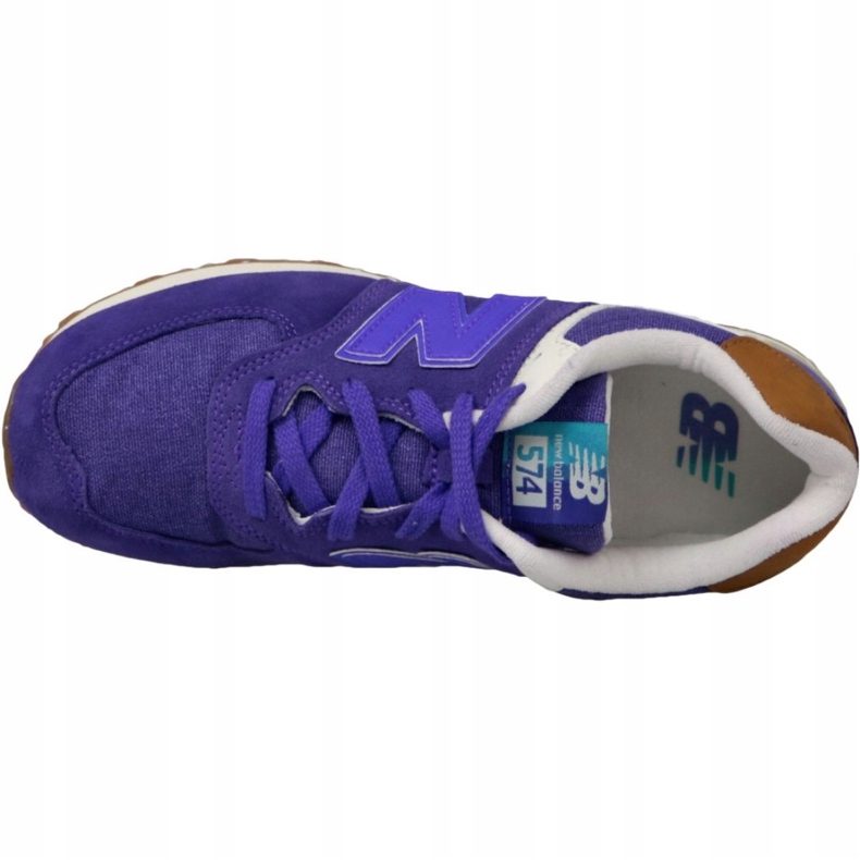Buty New Balance W KL574EUG fioletowe 2