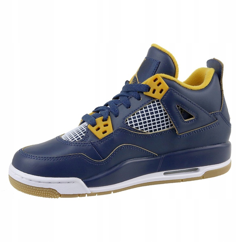 Nike Buty Jordan 4 Retro Bg Jr 408452-425 granatowe 1