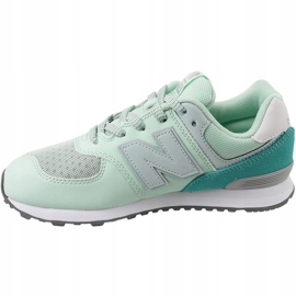Buty New Balance W GC574D5 zielone 1