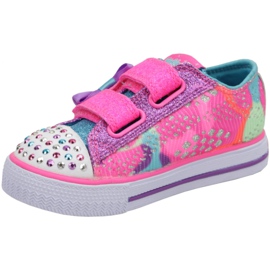 Buty Skechers Shuffles Jr 10834N-NPMT wielokolorowe 1