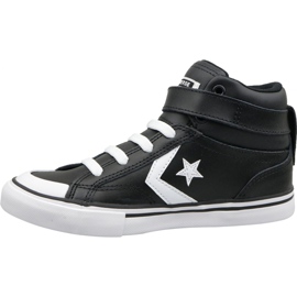 Buty Converse Pro Blaze Strap Hi Jr 663608C czarne 1