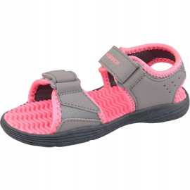 Sandały New Balance Jr K2004PKG szare różowe 1