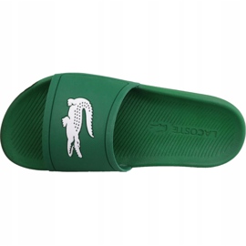 Klapki Lacoste Croco Slide 119 1 M 737CMA00181R7 zielone 2