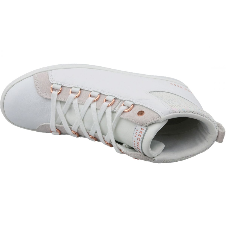 Buty Skechers Side Street Core-Set Hi W 73581-WHT białe 2
