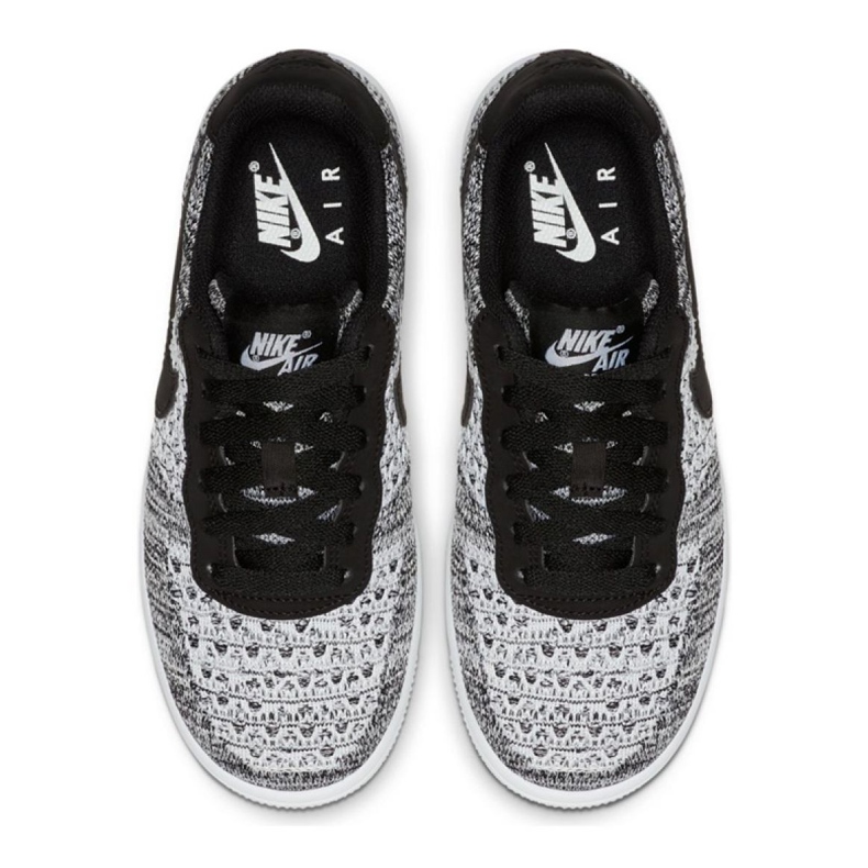 Buty Nike Air Force 1 Flyknit 2.0 Gs Jr BV0063-001 czarne wielokolorowe 2