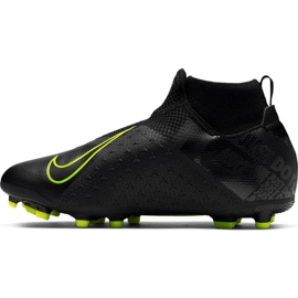 Buty piłkarskie Nike Phantom Vsn Academy Df FG/MG Jr AO3287-007 czarne czarne 1