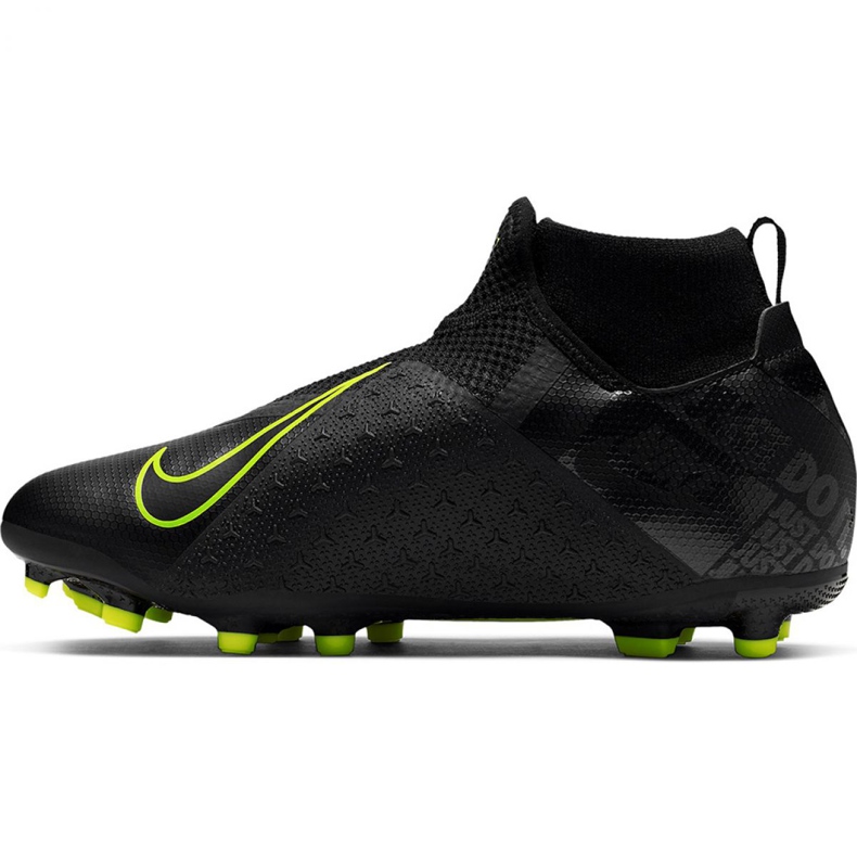 Buty piłkarskie Nike Phantom Vsn Academy Df FG/MG Jr AO3287-007 czarne czarne 1