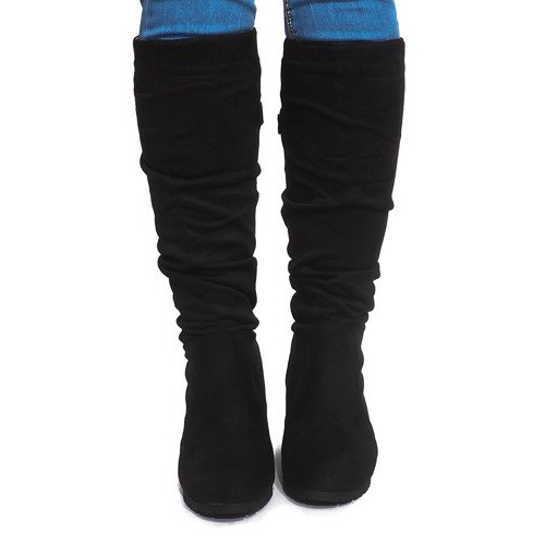 Botki Saszki Kozaki CN851 Czarny czarne 2