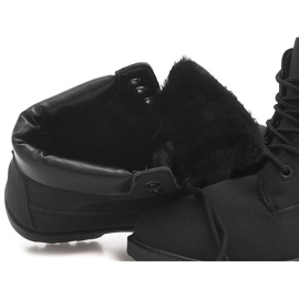 Ocieplane Timberki Trapery 8315-1 Czarny czarne 2