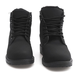 Ocieplane Timberki Trapery 8315-1 Czarny czarne 1