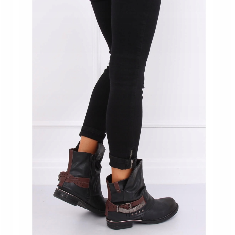 Botki militarne czarne LL-165P Black 1