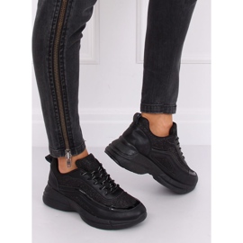 Buty sportowe czarne BY-082 Black 2