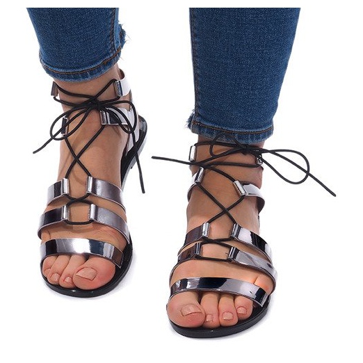 Sandały Meliski PT-9126 Czarny czarne 1