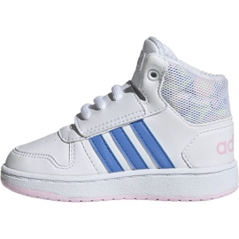 Buty adidas Hoops Mid 2.0 I Jr EE8550 białe 2