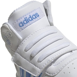 Buty adidas Hoops Mid 2.0 I Jr EE8550 białe 4