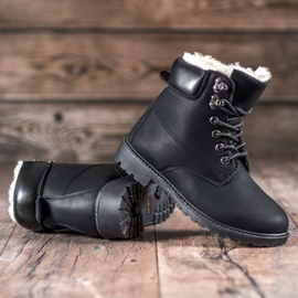 Super Me Ocieplane Traperki czarne 1