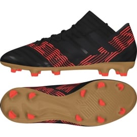 Buty piłkarskie adidas Nemeziz Messi 17.3 Fg M CP8985 czarne czarne 2