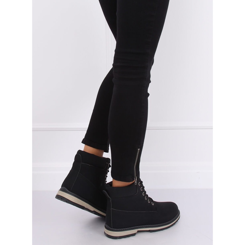 Timberki ocieplane czarne W19-42 Black 1