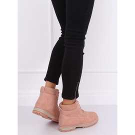 Timberki ocieplane różowe W19-42 Pink 2