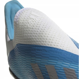 Buty piłkarskie adidas X 19.3 Ll Tf Jr EF9123 niebieskie niebieskie 4