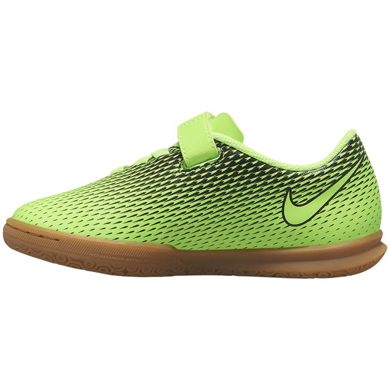 Buty halowe Nike Bravata X Ii Ic Jr 844439-303 zielone zielone 1