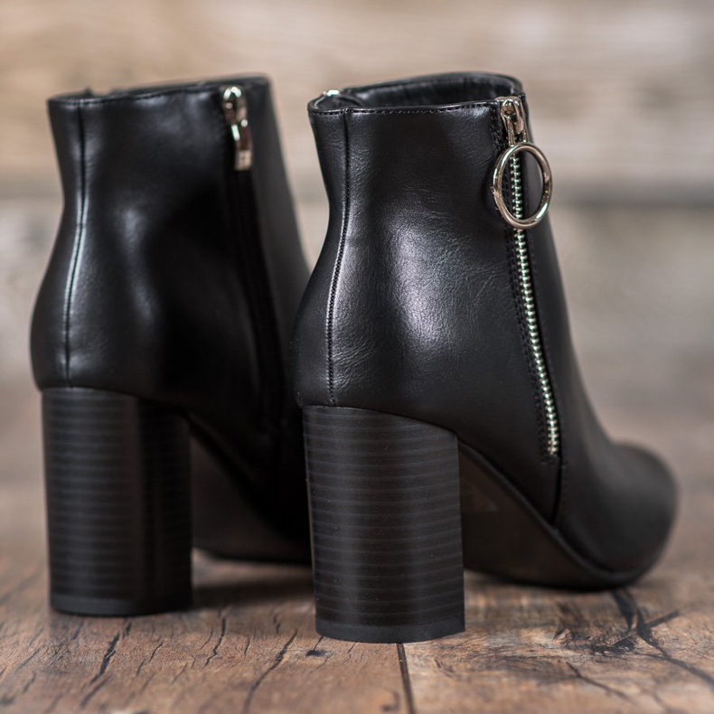 Filippo Casualowe Botki czarne 2