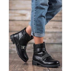 Evento Workery Z Kryształkami czarne 1