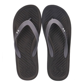 Klapki Under Armour AtlanticDune M 1252506-004 czarne szare 1