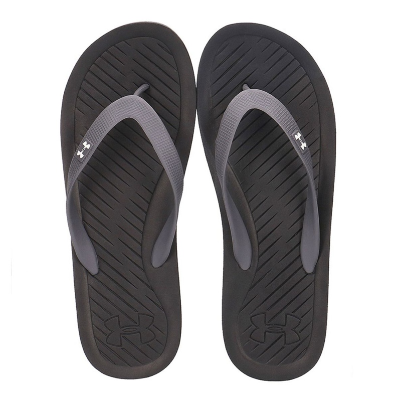 Klapki Under Armour AtlanticDune M 1252506-004 czarne szare 1